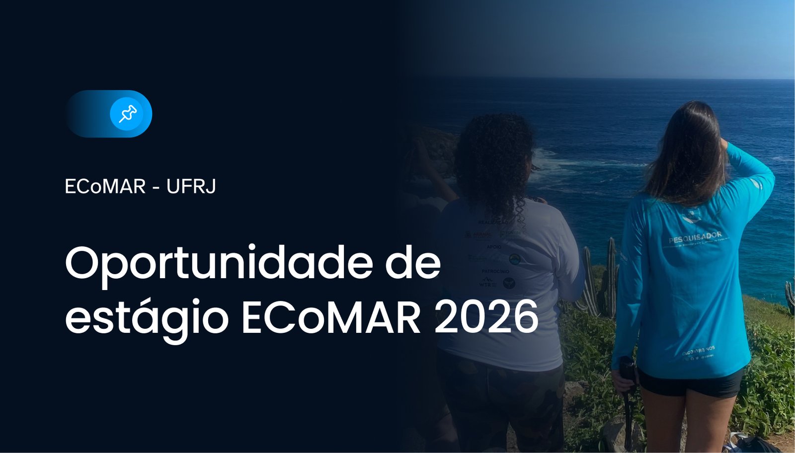 Oportunidade de estágio ECoMAR 2026