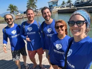 De Oregon para o ECoMAR: Dr. Mauricio Cantor e Dra. Clarissa Teixeira